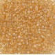 Miyuki delica Perlen 11/0 - Gold luster light smoky topaz DB-101